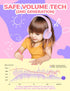 iClever Kids Headphones with Cord, 85dBA Safe Volume Wired Headphones for Kids, Stereo Sound Foldable Adjustable, 3.5mm Jack, Over Ear Kids Headphones for School/Boys/Girls/iPad/Tablet/Travel, Pink