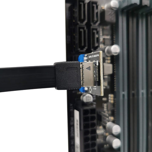 EZDIY-FAB USB 3.0 Internal Header to USB 3.1/3.2 Type-C Front Panel Adapter