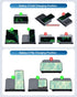 Wireless Charger for Samsung Z Fold 6, Foldable Charger Stand for Galaxy Z Fold 6/5/4/3, Fast Charging for Google Pixel