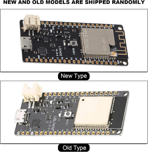 Walfront ESP-32 ESP-WROOM-32 Development Board, WiFi & Bluetooth Card Module, 4MB Flash WEMOS Lolin32 V1.0.0