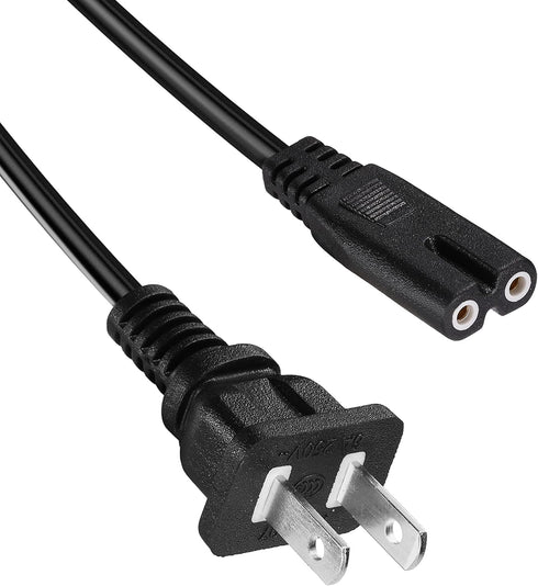 kamikakushi 5FT 2 4K Air3 Prong Power Cord Cable Compatible for NVIDIA Shield Android TV HDR Streaming Media Player