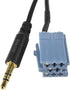 HQRP Audio Cable, 8-pin ISO to 3.5MM, fits Porsche 1999-2002 Becker Traffic Pro/CDR-22