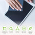 6 Pack 6" 7" Care Touch Microfiber Cleaning Cloths, - Cleans Glasses, Lenses, Phones, Screens, Other Delicate Surfaces