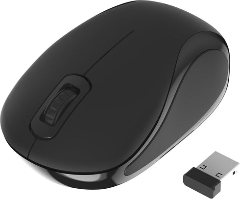 Mini Travel Wireless Mouse 2.4GHz with Nano Receiver (SABRENT MS-WSML)