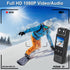icamdoor 1.3in 1200mAh 1080P 180 to128GB Screen Body Camera, Sport Worn Camcorder, Portable Cam, Mini Wearable Camera