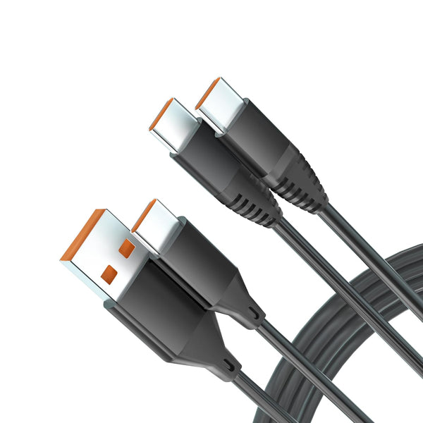 USB Fast Charging Data Cable: PD 60W 3A Type C to Type C & USB-A to USB-C Charger Data Transfer Cord for Samsung Galaxy