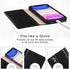 Belemay 15 (6.1-inch) Case Compatible with iPhone Wallet Case-Genuine Leather-RFID Blocking Card Holders-Shockproof TPU