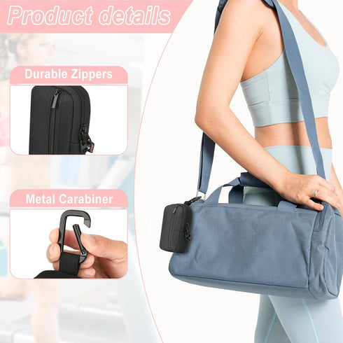 TXEsign Carrying Case Storage Bag for AirFly Pro Bluetooth Audio Transmitter/Receiver and Earbuds Charging Case,