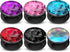 6 Pieces Plastic Disco Crystal Phone Grip - Collapsible Adhesive Foldable Expanding Finger Stand Holder.