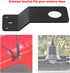 2 Pcs Black Antenna Mount, 3/4" Hole Thick Steel Brackets for UHF VHF Ham NMO Antennas