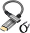 Lamroyce HDMI to USB-C Cable Adapter with USB Video Cable, Uni-Directional HDMI Male