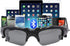 Wireless Bluetooth MP3 Sunglasses, Polarized Lenses, Music Sunglasses Stereo Headphone for iPhone, Samsung, Most