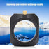 Lens Hood, Camera Lens Shade, 46mm Square DV Lens Hood for Digital Video Camera Lens Filter