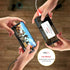 90 Degree Right Angle iPhone Charging Cable 10ft 2-Pack, Nylon Braided Lightning Charger for iPhone 14, 13, 12, 11, Pro