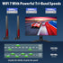 eifagur 7 7 2-Pack WiFi Antenna Omnidirectional RP-SMA Male Antenna Compatible with PC Desktop Computer Gaming
