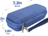khanka Hard Travel Case for Anker PowerCore II 20100, Quick Charge 3.0 Portable Charger External Battery (Blue)