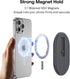 AUROX Magnetic Phone Grip Holder for MagSafe, Kickstand Strap Holder, Compatible with iPhone 15/14/13/12 Series, Grass