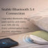 Zedamso (Blue*2) Under Pillow Speaker Bluetooth for Sleeping, Bone Conduction Pillow Speaker, Ultra Thin Flat Pillow