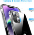 JJGoo Compatible with iPhone 14 Case, Clear Soft Shockproof Protective Slim Thin Bumper Cover Transparent