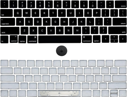 Replacement Keyboard Keycaps Set for MacBook Pro A1706 A1707 2016 2017, 13" 15" Full Keycap with Removal Tool