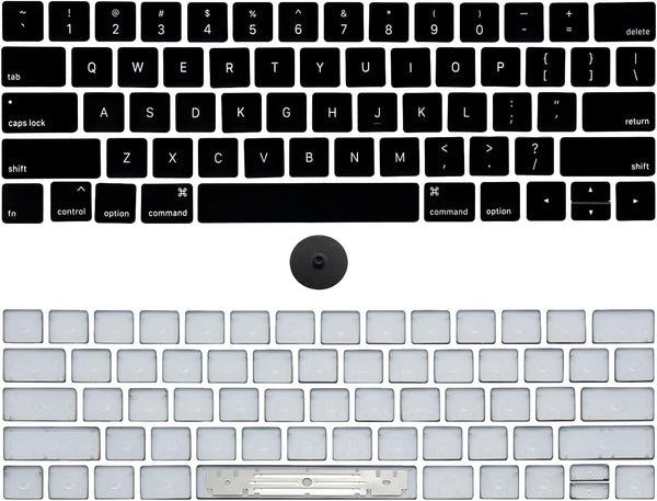 Replacement Keyboard Keycaps Set for MacBook Pro A1706 A1707 2016 2017, 13" 15" Full Keycap with Removal Tool