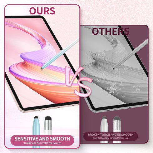 Stylus Pen for Touchscreen, 10Pcs High Sensitivity Capacitive Stylus Pen for iPad, iPhone, Android, All Devices (10