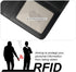 Bocasal Detachable Wallet Case for iPhone 13 - RFID Blocking Card Slots, Premium PU Leather Magnetic Cover