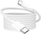Quntis USB C Cable, USBC to USBC Fast Charging Cable Nylon Braided (6ft 60W) for iPhone 15, iPad Mini 6, MacBook Pro