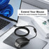 10ft Long USB Extension Cable - USB 2.0 Type A Male to Female with Gold-Plated Connector for Keyboard, Mouse