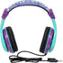 eKids Karmas World Wired Headphones for Kids, Tangle Free Stereo Headphones with Parental Volume Control, 3.5mm Jack