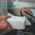 DOSS SoundBox Touch Bluetooth Speaker - 12W HD Sound, IPX5 Water-Resistant, 20H Playtime, Touch Control, White