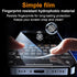 16 6.3inch 2 Pack OneFish for iPhone Pro Tempered Glass Screen Protector Auto Dust-Elimination Easy Installation