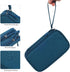 Electronic Organizer Travel Cable Accessories Bag, Waterproof Case for Power Bank, Charging Cords, USB Cable, Dark Green