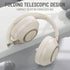 LORELEI B-C6 Wireless Over Ear Headphones, 50H Playtime, Foldable Lightweight Bluetooth Headsets for Travel, Home Office