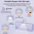 Mini Portable Charger for iPhone, 5000mAh Ultra Compact Power Bank with Built-in Phone Holder, Compatible with 14/13/12