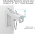 GZQIUYI 6 Inch 66lbs, Projector Screen Pull Down Mount Kit, Universal Projector Screen Ceiling & Wall Mount, Adjustable
