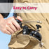 ULANZI Super Clamp Double Camera Clamp with 1/4" Adapter, Crab Plier Clip Bracket Mount for Photo Studio Light Stand