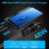48W USB C Car Charger, All Metal, Fast Charge Adapter for iPhone 15 14 13 12 11 Pro Max SE XR X, Samsung S24 S23 S22
