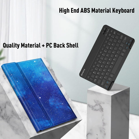Fintie Keyboard Case for Samsung Galaxy Tab A9 Plus/A9+ 5G 11 Inch 2023 Model, Slim Lightweight Cover with Bluetooth