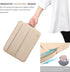 Voova Laptop Sleeve Case Compatible with 13.3-13.6 Inch MacBook Air/Pro, Waterproof Computer Bag Cover (Apricot)