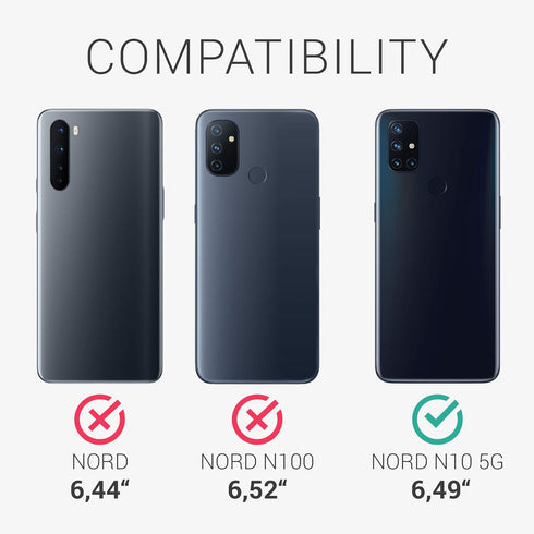 kwmobile Case Compatible with OnePlus Nord N10 5G - TPU Silicone Phone Cover with Soft Finish - Radiant Yellow