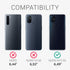 kwmobile Case Compatible with OnePlus Nord N10 5G - TPU Silicone Phone Cover with Soft Finish - Dark Slate