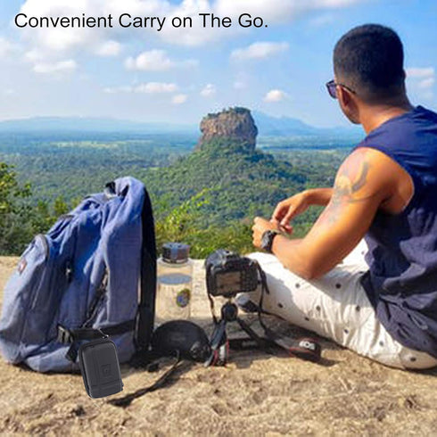 5" Hard Carrying Case - Waterproof Storage Bag for GPS, Compatible with Garmin Nuvi and Tomtom Models