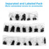 HOME VISION TV Mount Screws - Complete M4, M5, M6, M8 TV Mounting Hardware Kit Set for Most TVs up to 100 inch