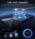 FNTCASE Clear Case for iPhone 12: Magnetic Military Grade Drop Protection, Anti Yellowing Rugged Durable Shockproof