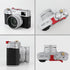 Haoge LUV-X54W Metal Lens Hood with MC UV Protection, Multicoated Ultraviolet Lens Filter for Fujifilm X100VI Camera,