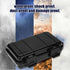 Outdoor Shockproof Waterproof Storage Box, Small Hard Carrying Case with Shock-Absorbing Pad Inside (B Size)
