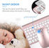TopMate Ultra Slim Wireless Keyboard and Mouse Combo, 2.4G Silent Compact USB Mouse, Scissor Switch Keyboard Set