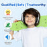 EarFun Kids Bluetooth Headphones, K2 Kids Headphones with Volume Limited, 40H Playtime, Bluetooth 5.4 Headphones with Mic, Stereo Sound, Foldable Over-Ear Headphones for Kids/School/Travel/PC, Black