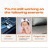 Dewkou 1 11.8In 5.7In PC Car Dashboard Non Slip Mat, x Anti-Slip Phone Hold Dashboard Sticky Pad for Radar Detector